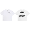Cole Buxton White Deconstructed Split Block Logo T-Shirt