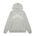 Sp5der Logo Hoodie - Heather Grey / Comfort Light Fleece